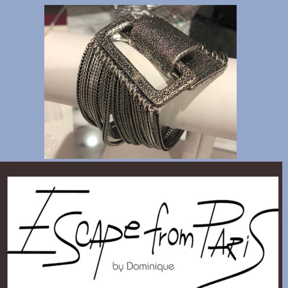 Multi Chain Buckle Bracelet from Paris Studio-Boutique